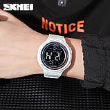 Спортивний електронний водонепроникний годинник Skmei 1841GY Grey. Тактичний годинник для військових, фото 4