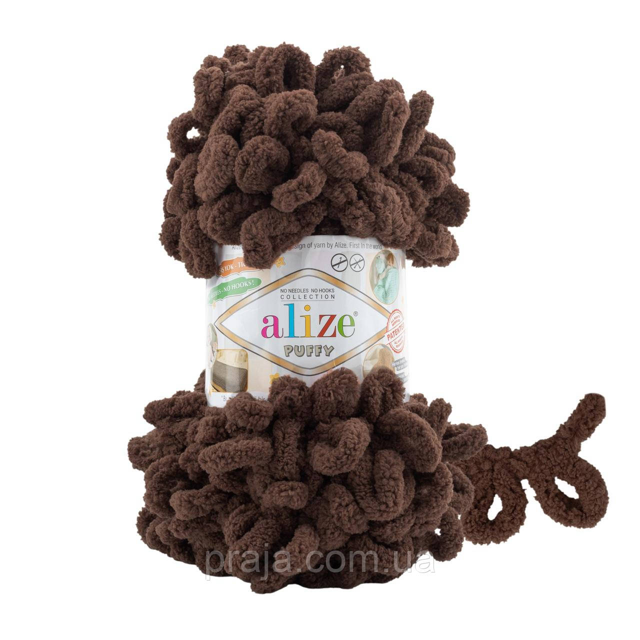 Пряжа Alize puffy 493 (Пуффі Алізе) велика петелька