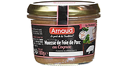 Французький паштет зі свинячої печінки та з коньяком Arnaud 180г. Франція, фото 2