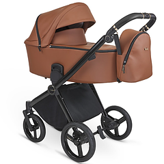 Універсальна коляска 2 в 1 IBEBE GLOSS (22 Brown Eco)
