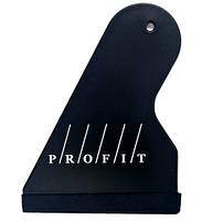 Шпатель для поклейки плівки Profit 74мм