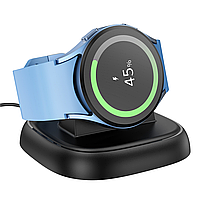 Бездротовий зарядний пристрій Hoco CW49 (SAM Watch)- чорний