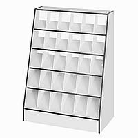 Вітрина кондитерська торгова з 30 осередками і скляною вітриною ЕК-16.1 (серія ЕК)