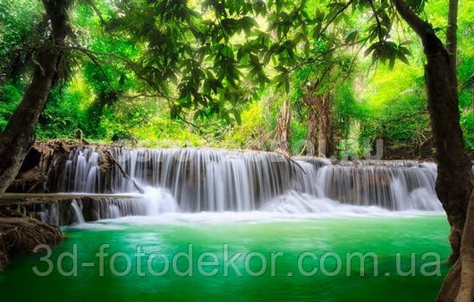 Фотошпалери "Водоспади каскадом" - Будь-який розмір! Читаємо опис!
