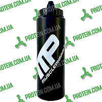 Пляшка для води MusclePharm MP 1000 мл Чорна Black