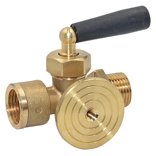 Кран манометричний 1/2" Caleffi (art.690400)