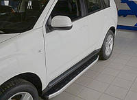 Боковые пороги Mitsubishi Outlander XL 2007-2010 (Allyans)