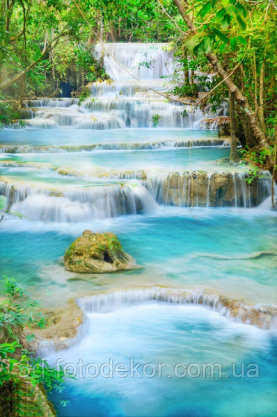 Фотообои "Голубые водопады" - Любой размер! Читаем описание! - фото 1 - id-p422122102