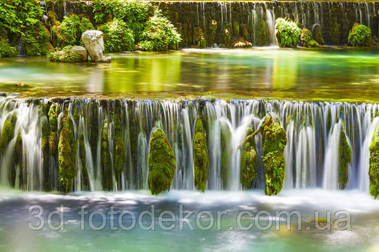Фотошпалери "Зелений водоспад" - Будь-який розмір! Читаємо опис!