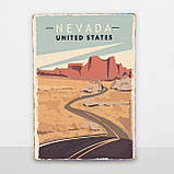 Дерев'яний постер Невада А5, фото 6