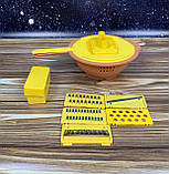 Ручна овочерізка-мультислайсер для овочів і фруктів FRICO FRU-285 9в1 Багатофункціональна овочерізка, фото 4