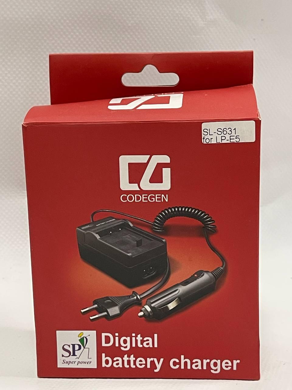 Зарядний пристрій SL-S631 for Canon fit for battery LP-E5