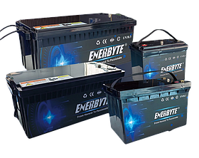 Акумуляторна батарея 12.8V 100A літій-залізо-фосфатна (LiFePO4) Bluetooth ENERBYTE