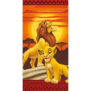 Дитячий пляжний рушник Король Лев Сімба Disney оригінал 70х140 см
