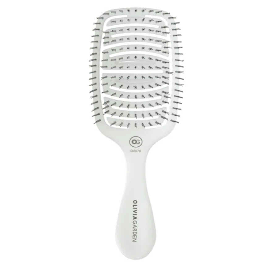 Щітка для волосся Olivia Garden Expert Flex Fine Ice White (OGID2078), фото 1