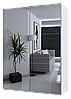 Шафа купе Doros G-Caiser Білий 2 Дзеркала 180х60х240 (42005019), фото 2