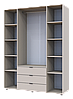 Розпашна Шафа для одягу Doros Гелар Кашемір 4 ДСП 155х49.5х203.4 (80737634), фото 6