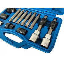 Набір для ремонту генераторів 13ел. VERKE V86220, фото 2