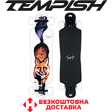 Лонгборд для катання лонгборд для трюків і стрітрайдингу Tempish Fox ABEC 7 chrome 608RS навантаження 80 кг
