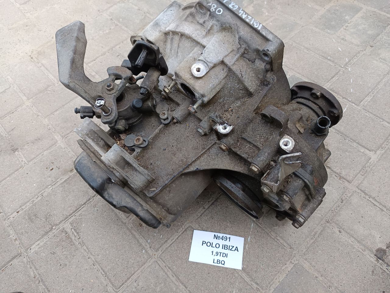 №491 Коробка передач для Volkswagen Polo Seat Ibiza 1.9TDI LBQ, фото 1
