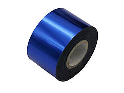 Фольга для гарячого тиснення Ceitong синя 4 см 120 м
