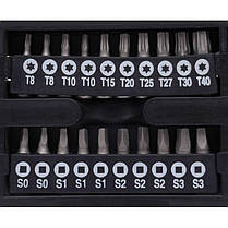 Набір викруток з комплектом біт 100 шт. Kraft Dele KD10957 набір викруток із бітами для ремонту, фото 4