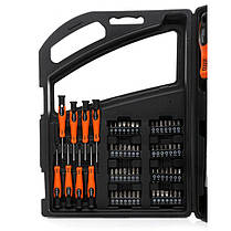 Набір викруток з комплектом біт 75 ел Kraft&Dele KD10904 набір викруток із бітами для ремонту, фото 2