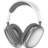 Бездротові накладні навушники з мікрофоном XO BE25 (Bluetooth 5.1) Silver, фото 3