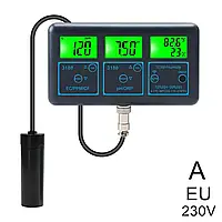 Комбінований монітор  PH/EC/ORP/TDS/RH%/CF/TEMP-метр BLE-3188EU з WIFI. YIERYI