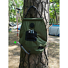 Сонячний портативний туристичний душ 20 л. Переносний душ TRIZAND 23495, фото 6