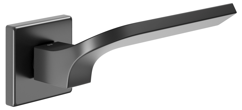 Дверна ручка на розетці DND by Martinelli JOY 02 антрацит JO14-ZAN