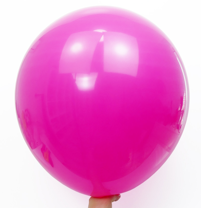 Велика Повітряна Куля Latex Balloon 18 дюймів 45 см Рожевий (00951)