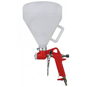 Штукатурний пістолет з бачком 5л KraftDele KD10259 універсальний пневматичний пістолет