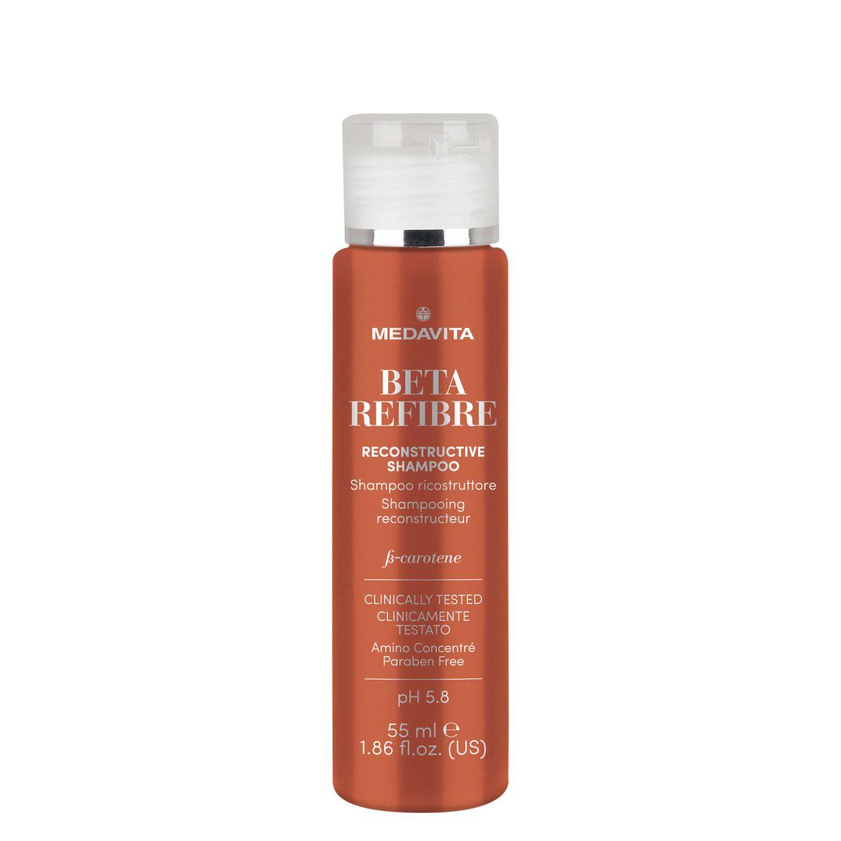 Шампунь відновлюючий для пошкодженого волосся Medavita B-REFIBRE Reconstructive Shampoo