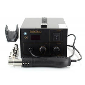 Термоповітряна станція 400 Вт Kraft&Dele KD851 термоповітряна ремонтна паяльна станція