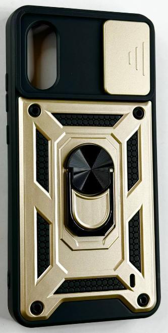 PC + TPU чохол Camshield Armor для ZTE Blade A31 Plus / золотистий