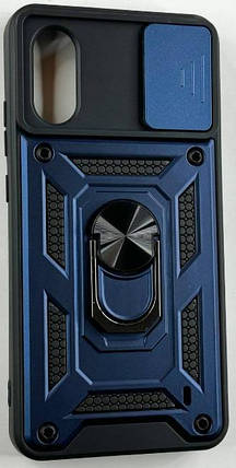 PC + TPU чохол Camshield Armor для ZTE Blade A31 Plus / синій, фото 1