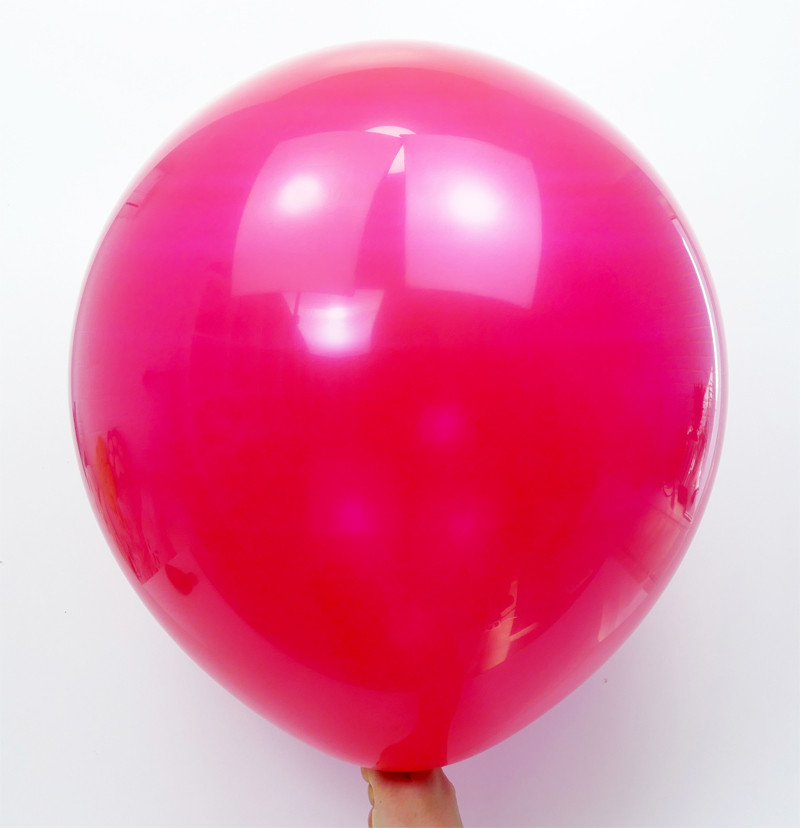 Велика Повітряна Куля Latex Balloon 18 дюймів 45 см Малиновий (00954)
