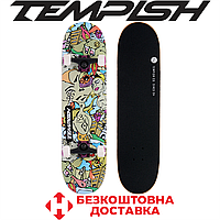 Дерев'яний скейт скейтборд для катання скейт для трюків Tempish CRAZZY ABEC 5 99A (78,7 x 20,3 см)