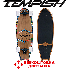 Лонгборд дерев'яний для серфскейтингу Tempish TROPIC T ABEC 7 chrome 78A довжина деки 79 см навантаження 100 кг