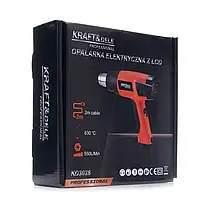 Промисловий електричний фен 2000Вт Kraft Dele KD3028 фен технічний будівельний, фото 6
