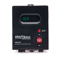 Стабілізатор напруги 2000 Вт Kraft&Dele KD1933 стабілізатор напруги для офісу, фото 6