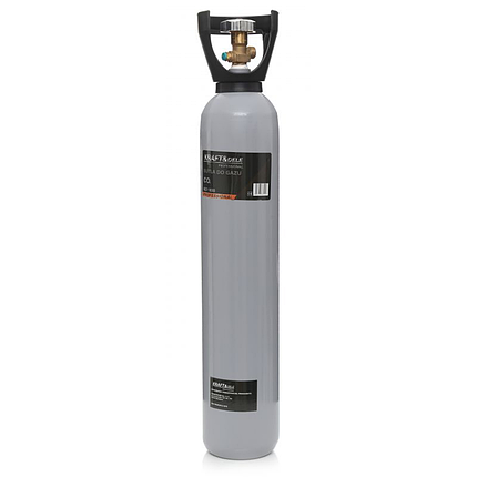 Балон газовий аргоновий CO2, 8 л Kraft&Dele KD1830 газовий балон аргон, фото 1
