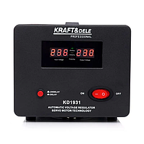 Стабілізатор напруги 230В, 1 кВА Kraft&Dele KD1931 стабілізатор напруги для офісу, фото 4