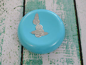 Гольниця магнітна кругла бірюзова