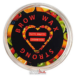 Віск для фіксації брів Tutti Frutti Brow Wax Strong Mini Size S, 3 мл
