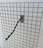 Флейта чорна (кронштейн) хвиля на торгову сітку 9 кульок