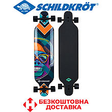 Лонгборд дерев'яний для катання лонгборд для трюків Schildkröt Longboard Freeride 41" Cool Chimp 2020