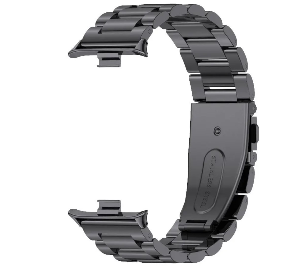 Металевий ремінець Primo для годинника Xiaomi Redmi Watch 4 / Xiaomi Mi Band 8 Pro - Black, фото 1