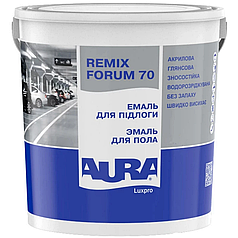 Акрилова емаль для підлоги глянцева Aura Remix Forum 70, TR (прозора база), 0,7л